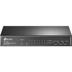 TP-Link TL-SF1009P Unmanaged L2 Switch με 9 Θύρες Ethernet 100Mbps
