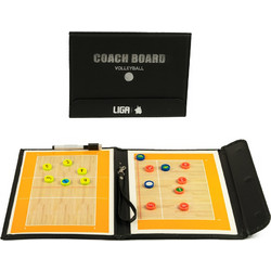 LIGASPORT ΠΙΝΑΚΑΣ ΤΑΚΤΙΚΗΣ ΒΟΛΕΪ 55x32cm (VOLLEYBALL TACTIC BOARD FOLDER)