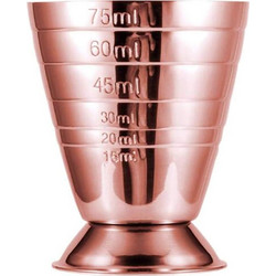 Μεζούρα ποτών Multi Jigger Copper 15ml/75ml