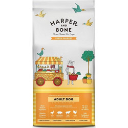 Harper & Bone Adult Medium & Large Fresh Market Grain Free with Lamb, Turkey, Pork & Duck 2kg