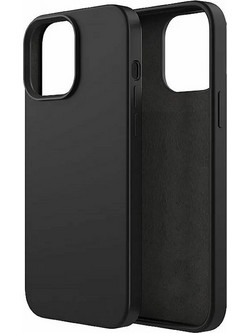 Silky Soft Touch Finish Back Cover Σιλικόνης Μαύρο (iPhone 15 Pro Max)