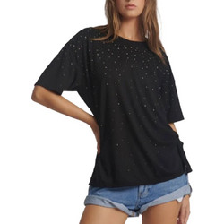 ONE TEASPOON STUDDED NIGHT SKY LINE T-SHIRT ΜΠΛΟΥΖΑ 26964-BLACK