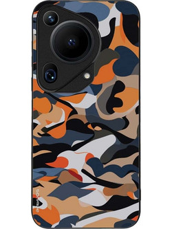 Sonique Camouflage Army Series Back Cover Orange (Huawei Pura 70 Ultra)