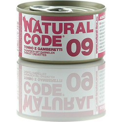 Natural Code 09 Adult with Tuna & Shrimps 85gr