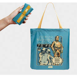 Star Wars(TM) - Orbitkey Foldable Tote Bag - C-3PO(TM) & R2-D2(TM)