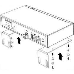 Netio RM3 4C Vertical Metal brackets