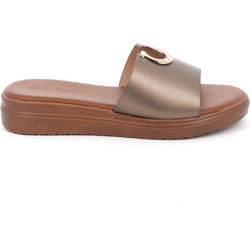 Γυναικείο Mule B-Soft Χρώματος Μπρονζε 4054