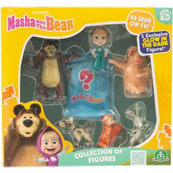 Giochi Preziosi Masha & The Bear S2 Σετ 7 Φιγούρες