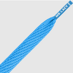 Mr Lacy Flatties 130cm Cyan Unisex Κορδόνι