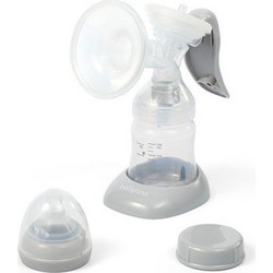 BabyOno Μονό Χειροκίνητο Θήλαστρο Grey 150ml 1484
