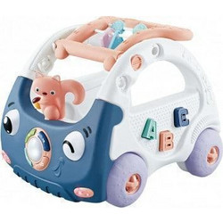 KikkaBoo Walker Drive & Play Περπατούρα Ride On Αυτοκινητάκι 12m+ Μπλε