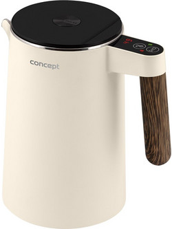 Concept RK3304 Ανοξείδωτος Βραστήρας 1.5lt 2200W με Ρύθμιση Θερμοκρασίας