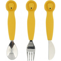 Σετ Μαχαιροπίρουνα Munchkin Cutlery Set 3Τμχ Mr. Lion 77958