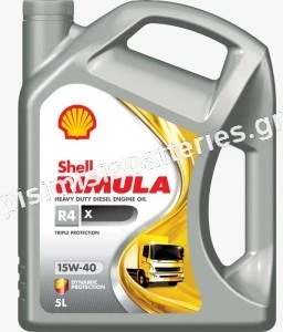 Shell Rimula R4x1 Shell Rimula R4 X Λάδι Αυτοκινήτου 15W-40 5lt | BestPrice.gr