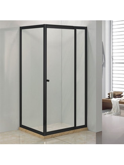 RAVENNA Καμπίνα Kaia Matt Black 90 x 90 x 190
