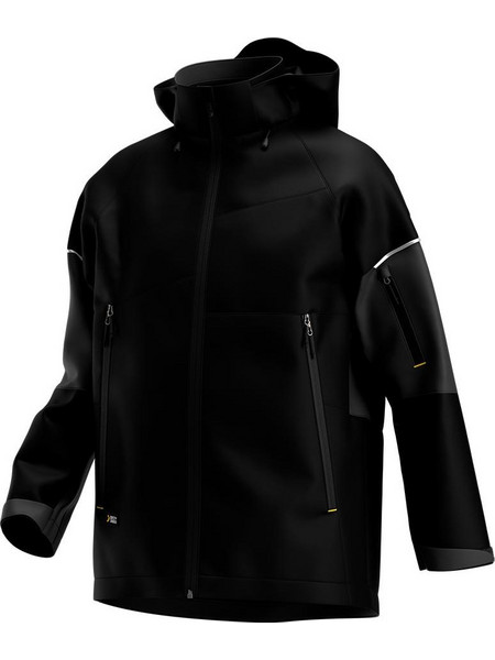 Αδιάβροχο Μπουφάν Kasai 122 - black/dark grey