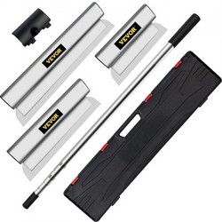 Συνδυασμός Μαχαιριού Στόκου VEVOR Drywall Skimming Blade 10/16/24in Εργαλείο Σπάτουλας με Λαβή