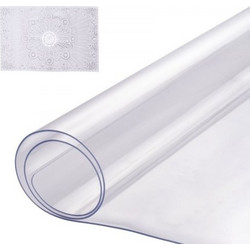 Προστατευτικό Τραπέζι VEVOR PVC 14x24 Inch (35,6x61,0 cm) Διαφανές Πλαστικό Προστατευτικό Γραφείου 1,5mm Πάχος