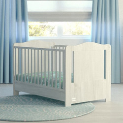Asterias Bebe Μιμόζα Πολυμορφική Κούνια για Στρώμα 70x140cm Λευκή