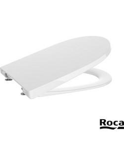 Roca Ona Καπάκι Λεκάνης Οβάλ Πλαστικό Soft Close Λευκό A801E12001