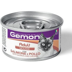 Monge Gemon Adult Mousse with Salmon & Chicken 85gr