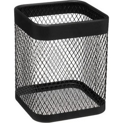 5Five Θήκη Για Μαχαιροπήρουνα 13x13x16.5cm Μεταλλική Μαύρη 169232