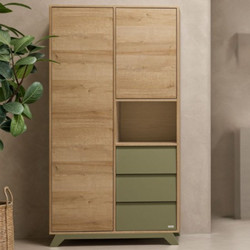 Casababy Rio Βρεφική Ντουλάπα 101x54x181εκ
