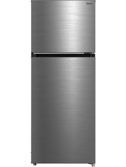 Midea MDRT385MTF46 Δίπορτο Ψυγείο 266lt No Frost Υ165.7xΠ54.5xΒ61cm Inox