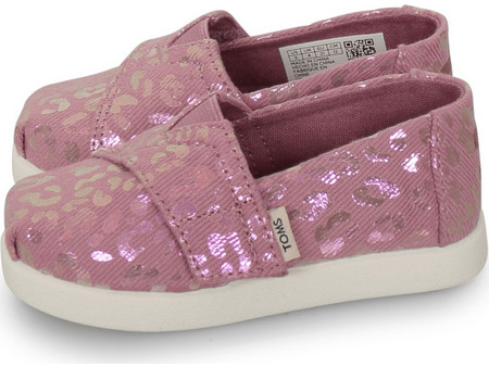 Toms IRIDESCENT LEOPARD Ροζ