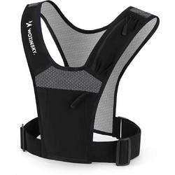 Wozinsky Reflective Running Vest - Black - (WKDB1)