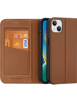 Dux Ducis Skin X2 Book Brown (iPhone 14 Plus)