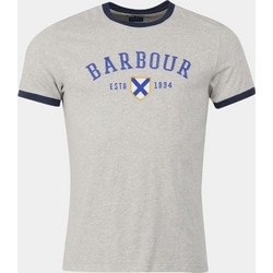 Barbour T-Shirt Freshman - ΓΚΡΙ