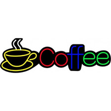 ΦΩΤΕΙΝΗ ΕΠΙΓΡΑΦΗ NEON COFFEE 60x20cm FL-03127