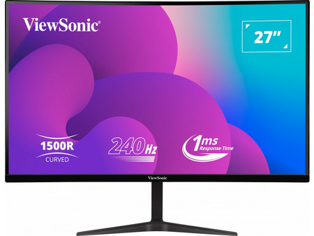 ViewSonic VX2719-PC-MHD VA Curved Gaming Monitor 27" 1920x1080 FHD 240Hz 1ms