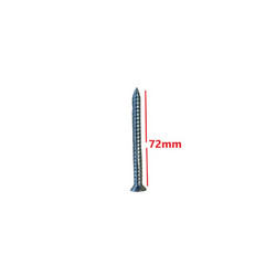 Τσιμεντόβιδα (βίδα μπετού) 7,5*72mm, γαλβανιζέ κανονικό κεφάλι WURTH