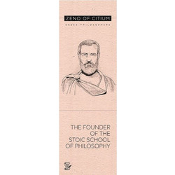 Σελιδοδείκτης Πεδίο Classic Philosophers Zeno Of Citium - Σετ (12 Τεμάχια)