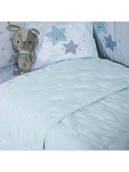 Βρεφικό Κουβερλί Special Aqua 110Χ150 Nef-Nef Homeware