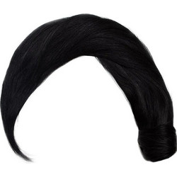 Seamless1 Human Hair Ponytail Extensions Midnight 21.5inch