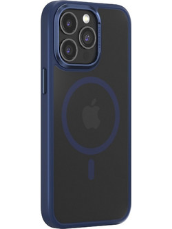 Comma case Joy Elegant Mag for iPhone 15 Plus blue
