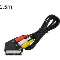 Καλώδιο Scart Αρσενικό σε RCA Αρσενικό 1.5m