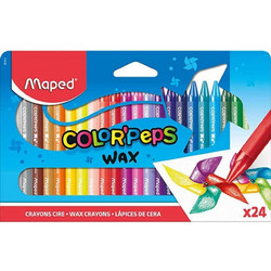 Κηρομπογιές Maped 24 Χρώματα