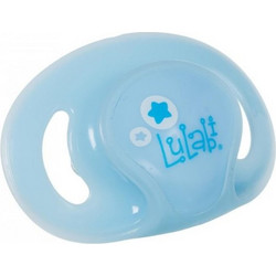 Lulabi Night Ορθοδοντική Πιπίλα Σιλικόνης Νυκτός 3m+ Blue
