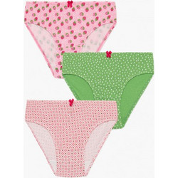 Minerva 3Pack Strawberries Παιδικό Σλιπ Κοριτσιών - 42672-MINERVA