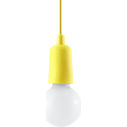 SOLLUX Diego PVC Κρεμαστό Φωτιστικό Οροφής Μονόφωτο E27 SL.0578