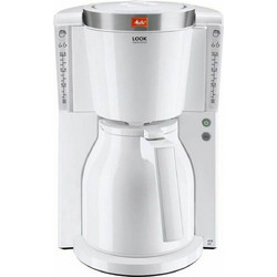 Melitta Look IV Therm 1011-11 Καφετιέρα Φίλτρου 1000W με Ανοξείδωτη Κανάτα White