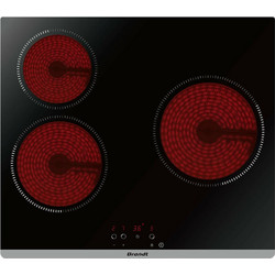 Brandt BPV6320B Κεραμική Εστία Αυτόνομη με Λειτουργία Κλειδώματος 58x64.5cm