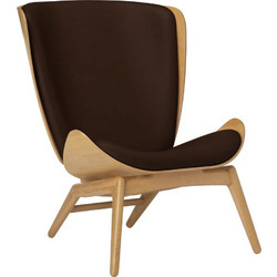 Πολυθρόνα The Reader Hope Leather 5502C5502-11 78x91x105cm Oak Brown