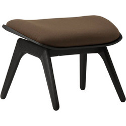 Σκαμπό The Reader Ottoman 5116NC705-10 60x46x42cm Black Oak Mocca