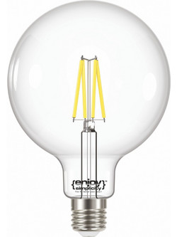 EL822865 | EL822865 | LED FILLAMENT CLEAR|G125 8W(75w) E27|6500k|1060lm|enjoysimplicity(TM)