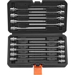 VEVOR Σετ Καρυδάκια Άλεν 18 Τεμαχίων 3/8" S2 Cr-V PTTT38HEXSD0DLCSKV0